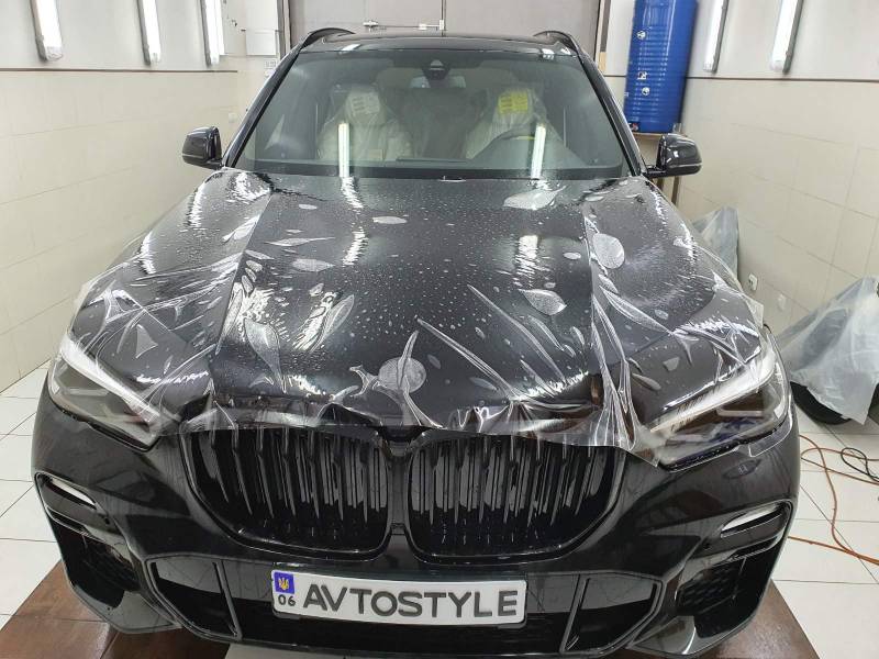 Антигравийная защита капота BMW X3